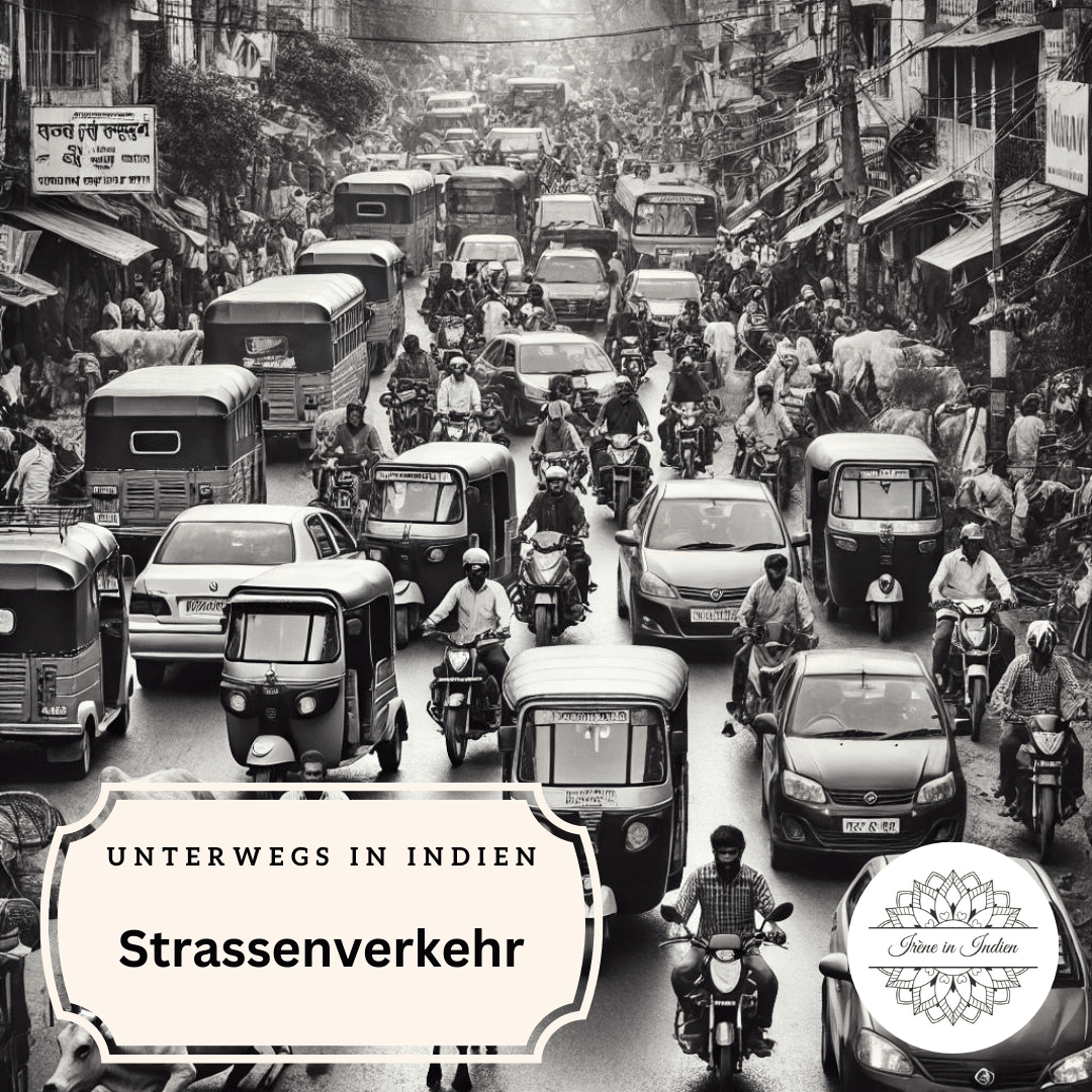 Strassenverkehr in Indien