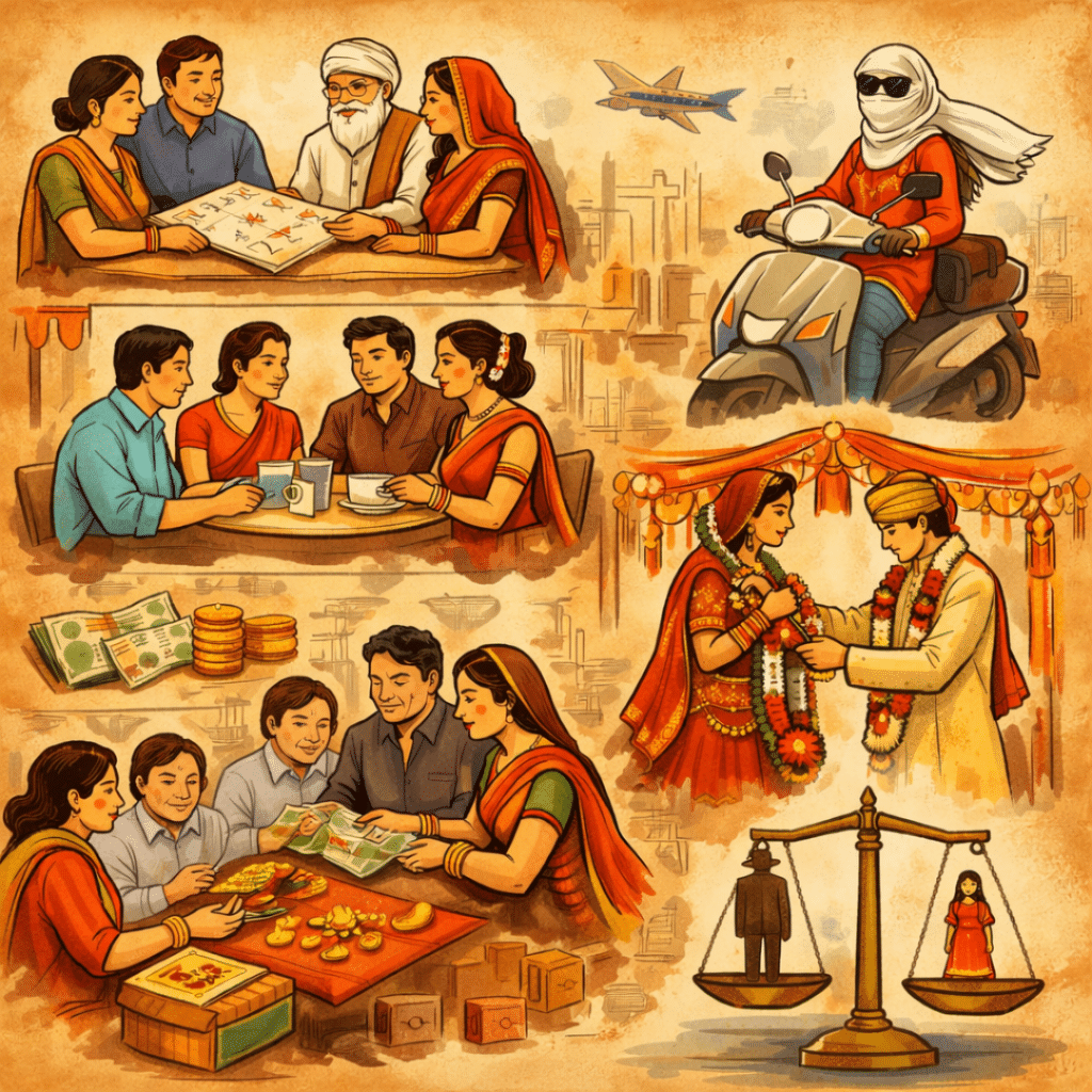 arrangierte Ehe in Indien