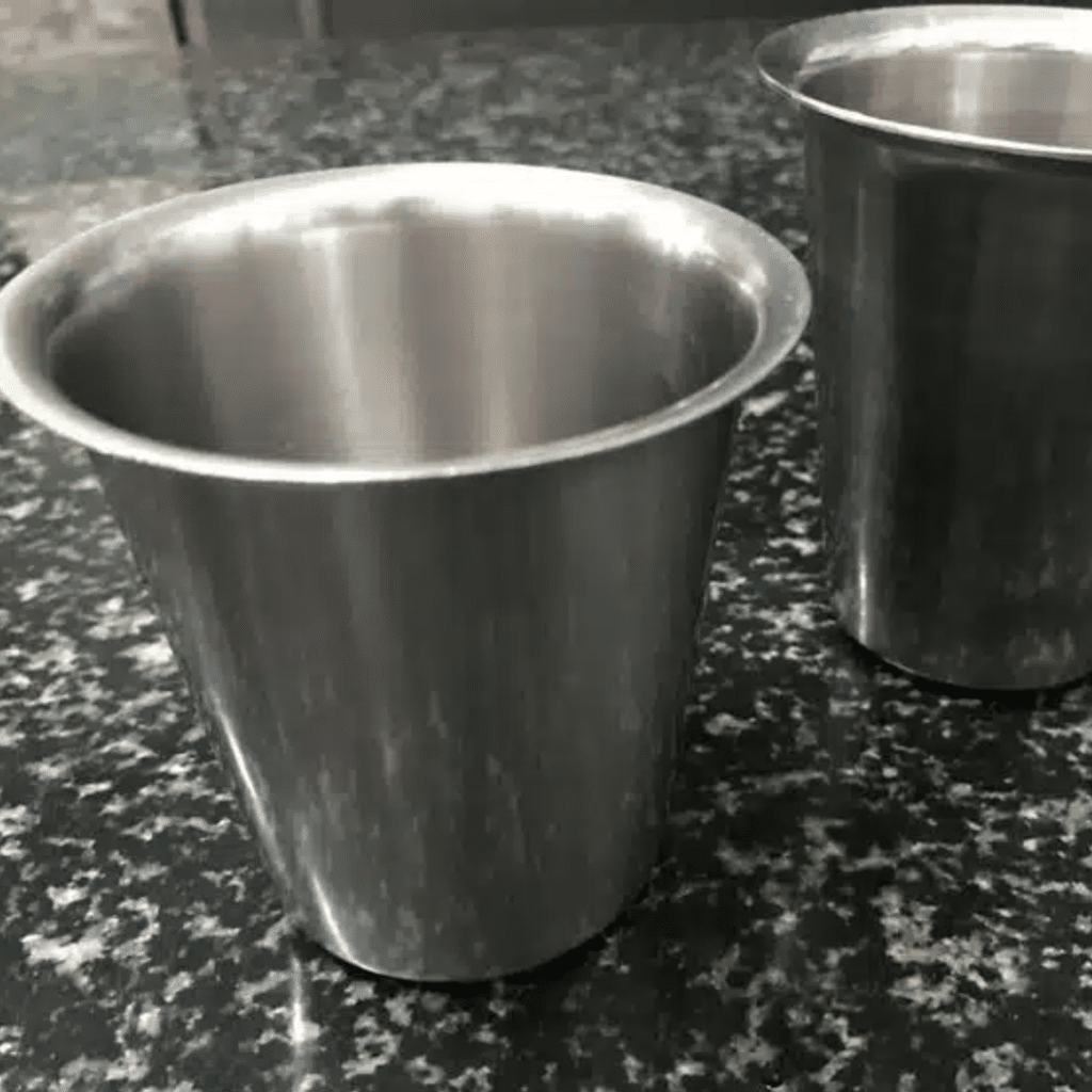 Indien hautnah: Stahlbecher, Tumbler