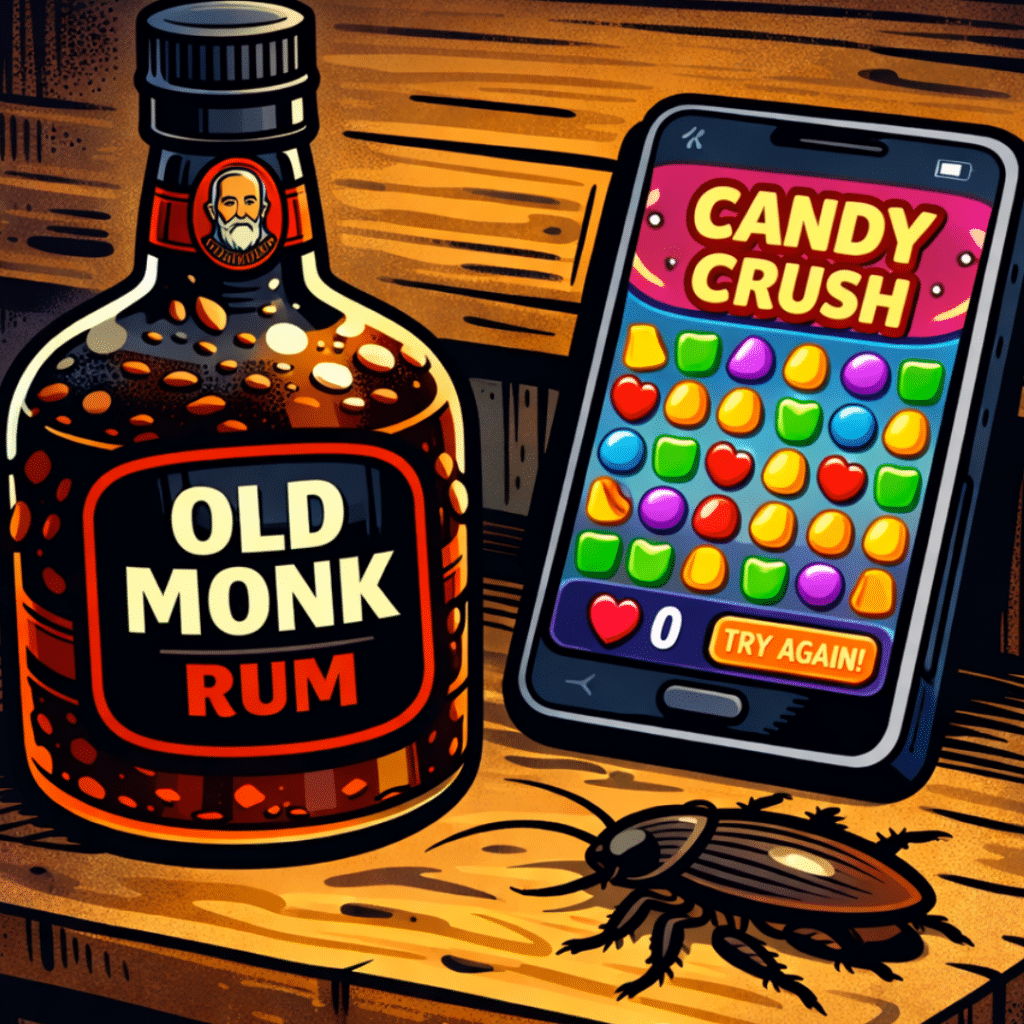 Der alte Mönch um Mitternacht