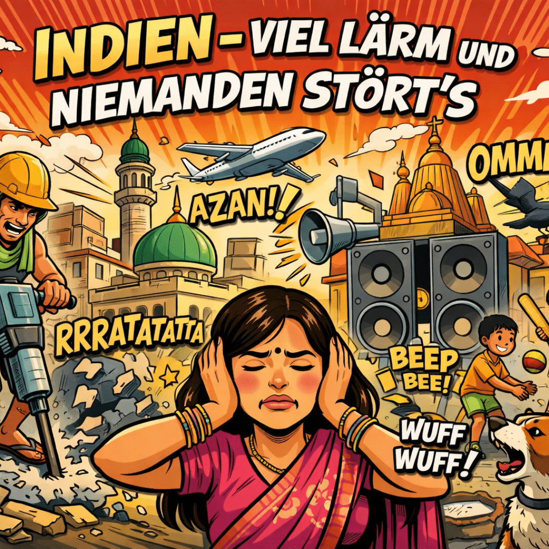 Indien - viel Lärm und niemand stört's