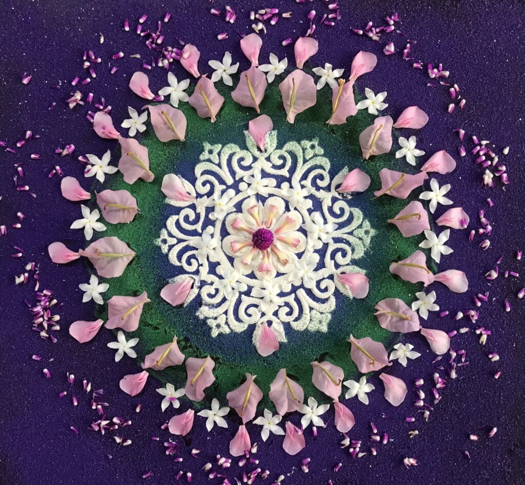 Blumenmeditation