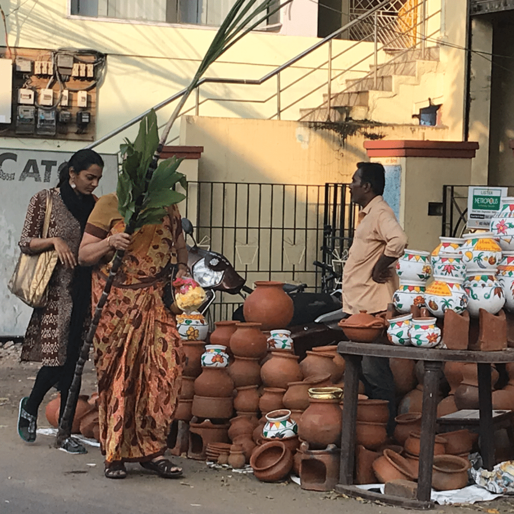 Pongal, das Erntedankfest der Tamilen