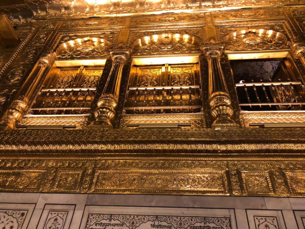 der Goldene Tempel  von Amritsar