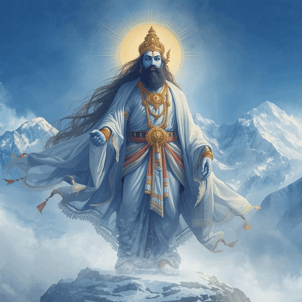 Himavan, Gott der Berge