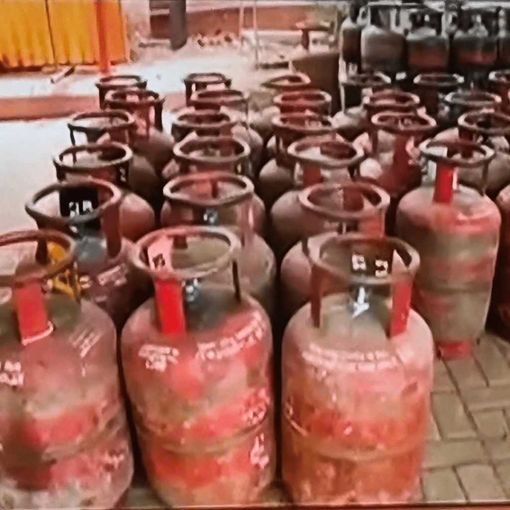 Gaszylinder-Krise in Indien